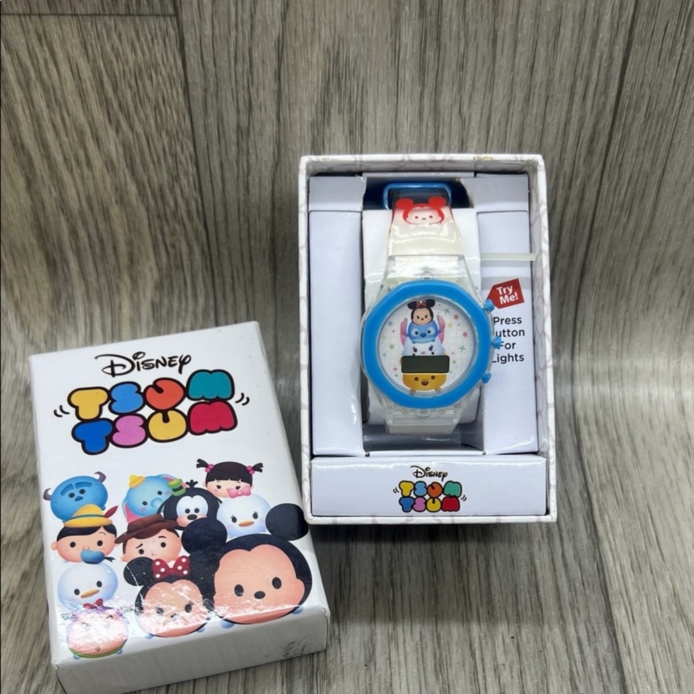 Disney Tsum Tsum Kids Watch - Blue and White